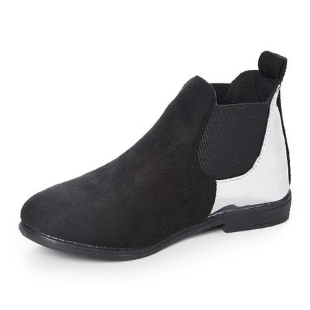 LILLY of NEW YORK Abstract Chelsea Boots 6 8
